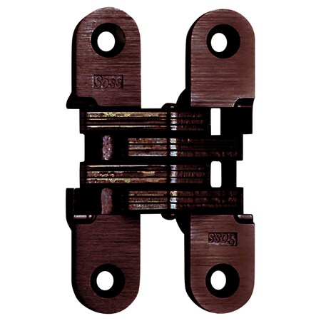 Soss Closer Invisible Hinge, 1-3/8 in Door Thickness, 20 Min UL Rated, US10B 216ICUS10BL